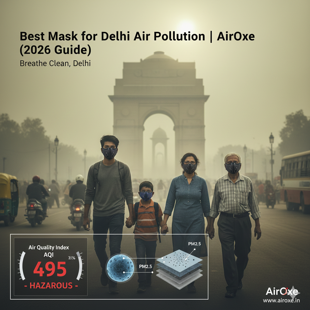 Best Mask for Delhi Air Pollution in 2026